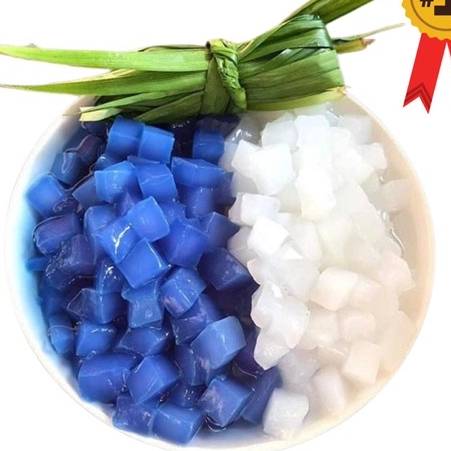 Bịch 20 Gói Thạch Dừa Miền Bắc, Thạch Rau Câu Đồ Ăn Vặt tuổi thơ, đồ ăn vặt cổng trường