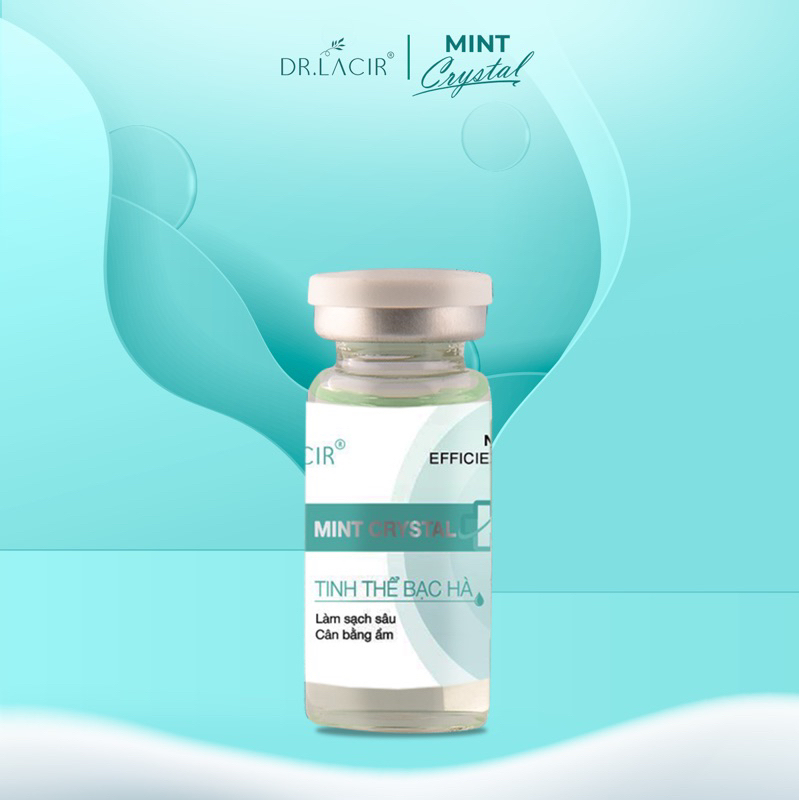 Mini Toner Tinh Thể Bạc Hà Drlacir ,Chai 10ml -Giúp Co Nhỏ Lỗ Chân Lông Và Cân Bằng Độ Ẩm cho da