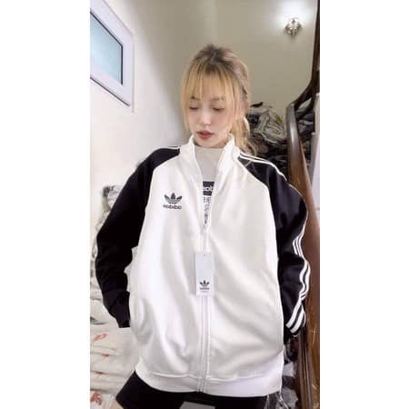 Áo Khoác Bomber Adidas Thể Thao Nam Vải Thun Nỉ Dày Co Giãn Chống Nước Áo Khoác 3 Sọc Thể Thao Siêu Đẹp