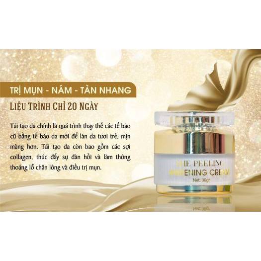 Kem tái tạo da She Peeling -Dưỡng trắng da - Giảm nám ngăn ngừa lão hóa