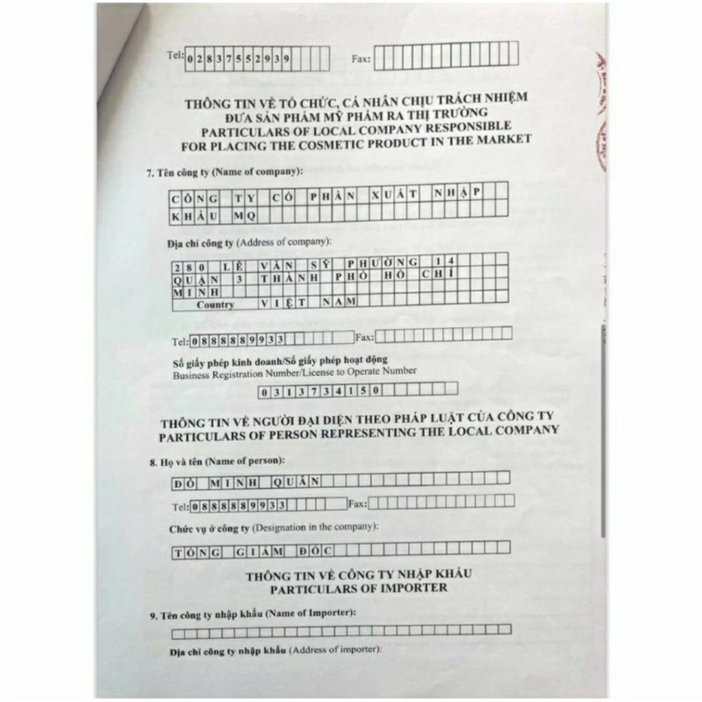 Serum Tái Tạo Da Sâm Cau rừng MQ SKIN 30ml