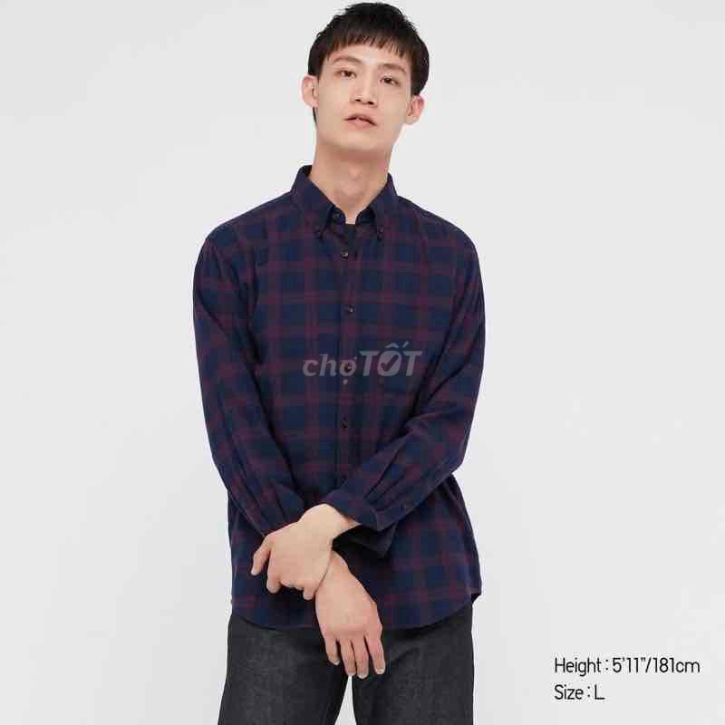 Áo sơ mi Uni flannel chính hãng