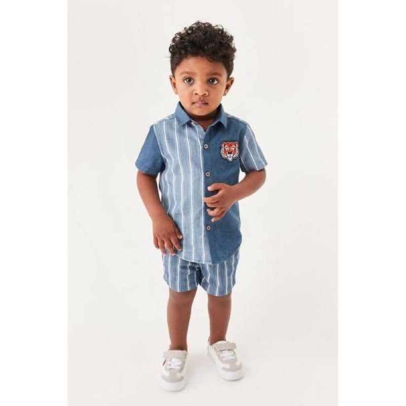 Set bộ jeans mềm bé trai