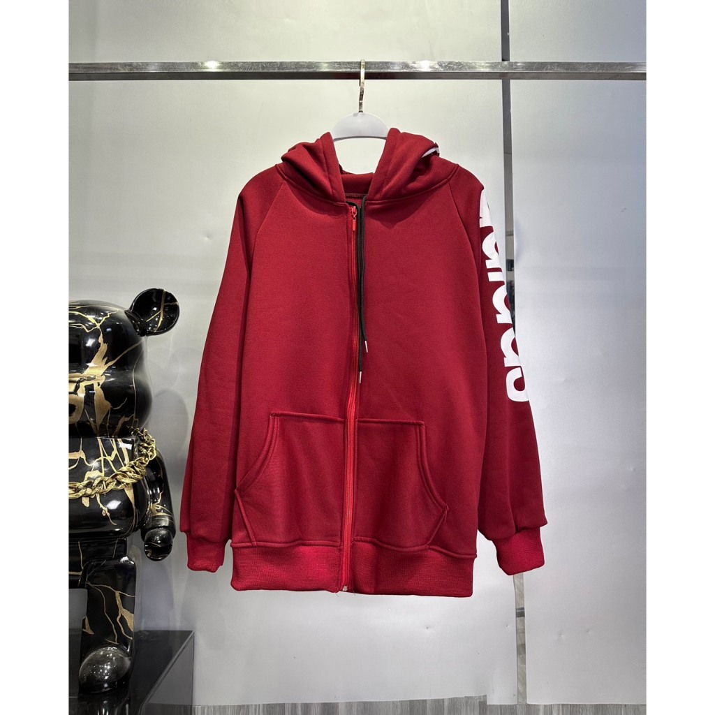 Áo khoác  hoodie adidas nam nữ có mũ trần bông boy phố 2023