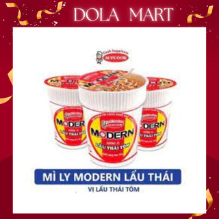 Combo 5 hộp mì Modern vị tôm chua cay