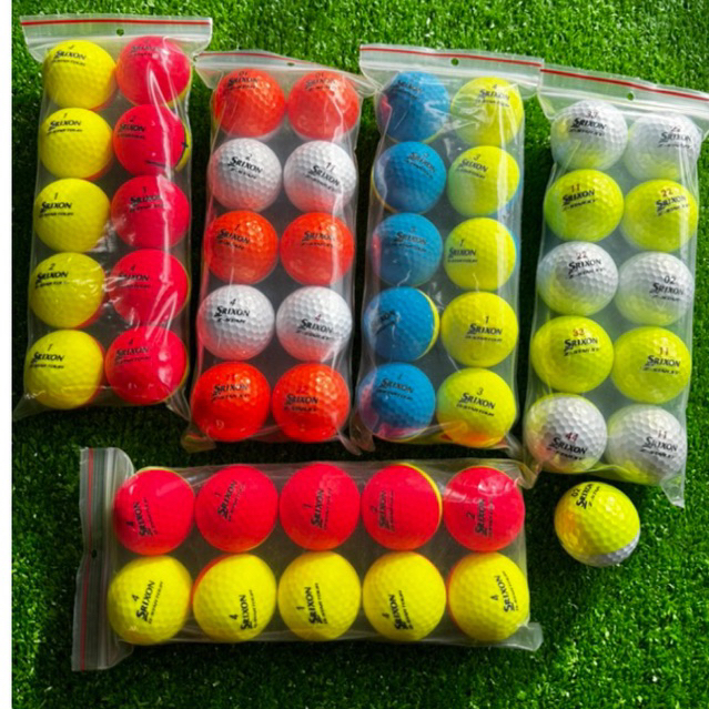 10 Bóng golf srixon 2 màu