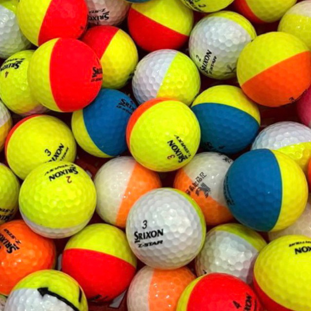 10 Bóng golf srixon 2 màu