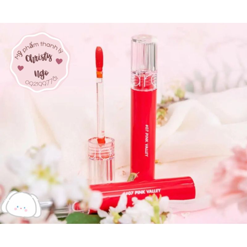 SON TINT BÓNG ROMAND GLASTING WATER TINT 07 PINK VALLEY