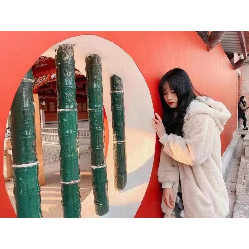 Áo Hoodie Lông Thỏ Form Hoodie Phong Cách Hàn Quốc Mặc Siêu Ấm