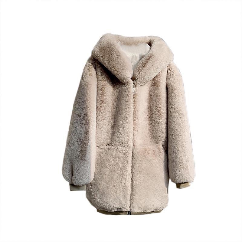Áo Hoodie Lông Thỏ Form Hoodie Phong Cách Hàn Quốc Mặc Siêu Ấm