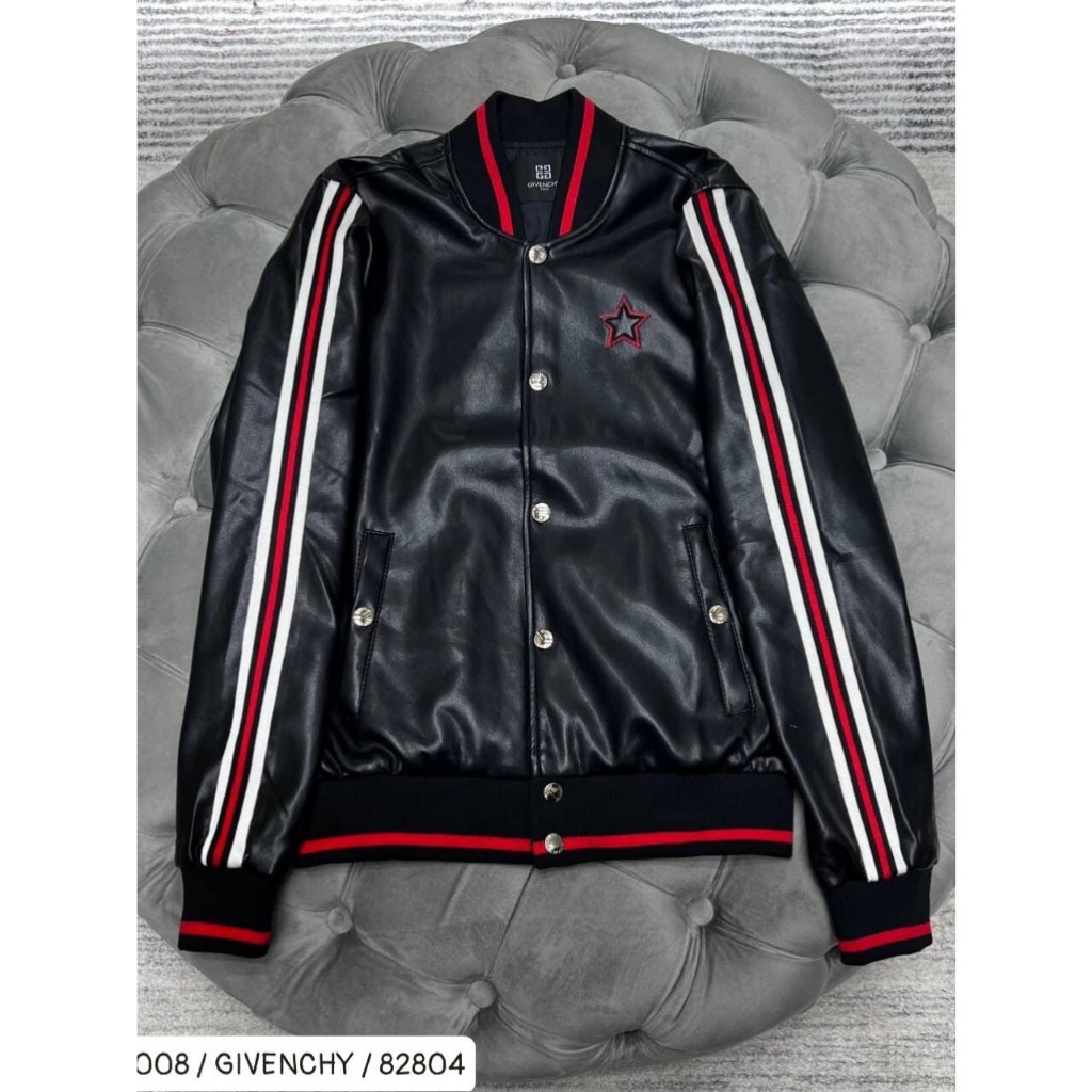 Áo Khoác Bomber GVC Chất Da 2 Lớp Phong Cách Boy Phố