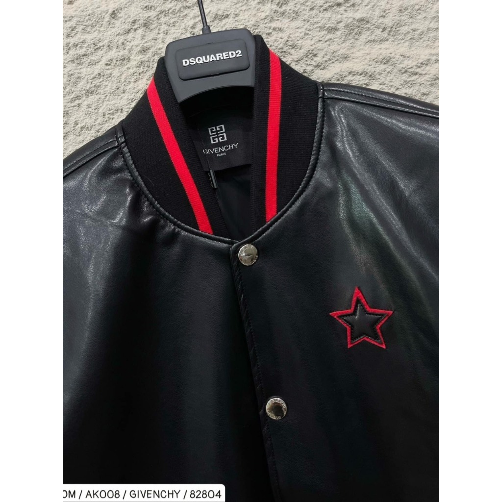 Áo Khoác Bomber GVC Chất Da 2 Lớp Phong Cách Boy Phố