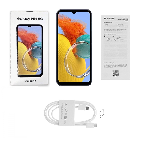 Điện thoại Samsung Galaxy M14 5G  HÀNG CHÍNH HÃNG BẢO HÀNH 12 THÁNG HỖ TRỢ 1 ĐỔI 1