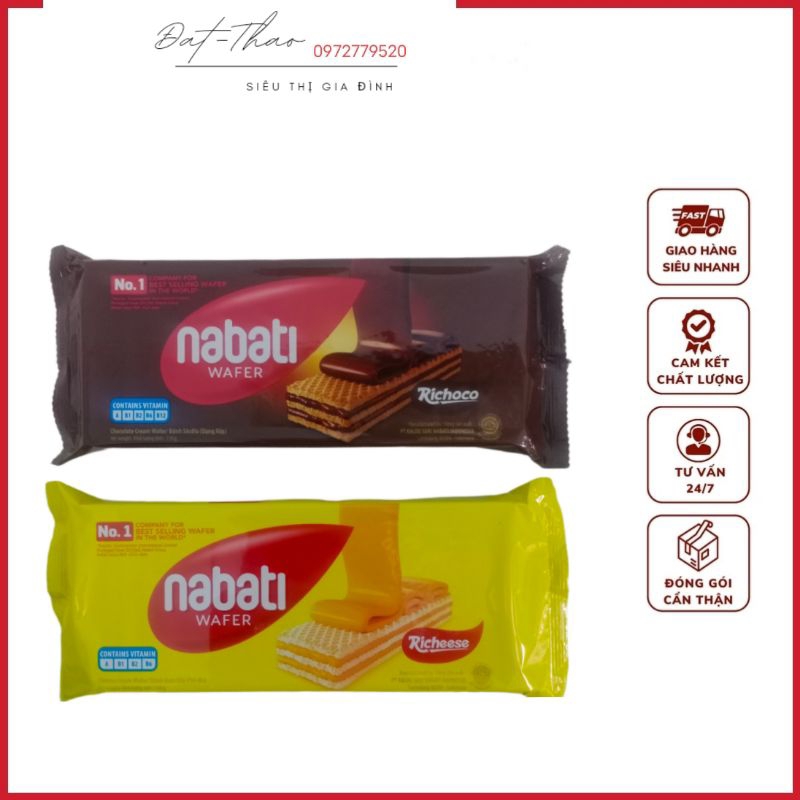Bánh Nabati Phô Mai Socola 110g