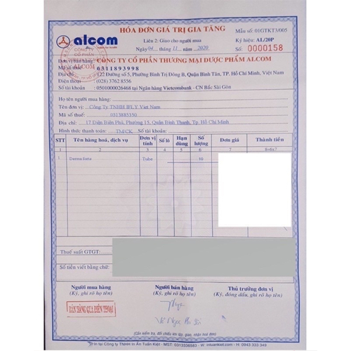 Derma Forte giảm mụn - Gel giảm mụn, giảm thâm Derma Forte