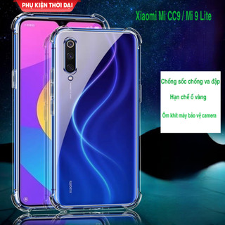 Ốp lưng Xiaomi Mi CC9 / Mi 9 Lite dẻo trong TPU siêu mỏng ôm khít máy bảo vệ camera