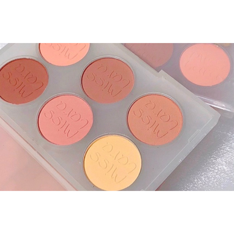 Bảng Phấn Má Hồng Tạo Khối Tự Nhiên Không Thấm Nước