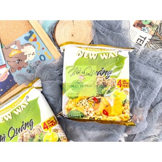 Mì Quảng Chay New Way Sợi Mì Không Chiên Đảm Bảo An Toàn Cho Sức Khỏe Gói Ăn Liền