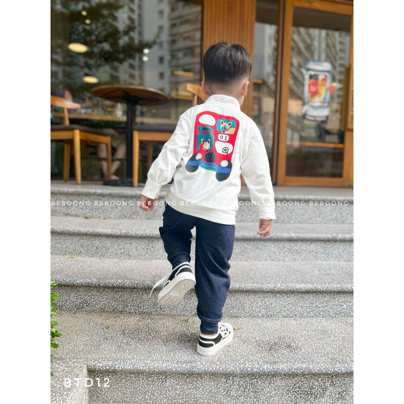 Bộ đồ dài cho bé trai bé gái hãng beboong