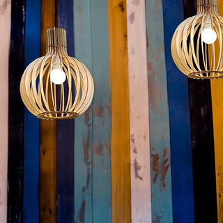 Đèn gỗ thả trần, đèn gỗ thả trầb diy dáng củ tỏi,đèn gỗ dáng tỏi