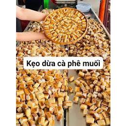 KẸO DỪA SÁP CÀ PHÊ MUỐI 500G SIÊU NGON