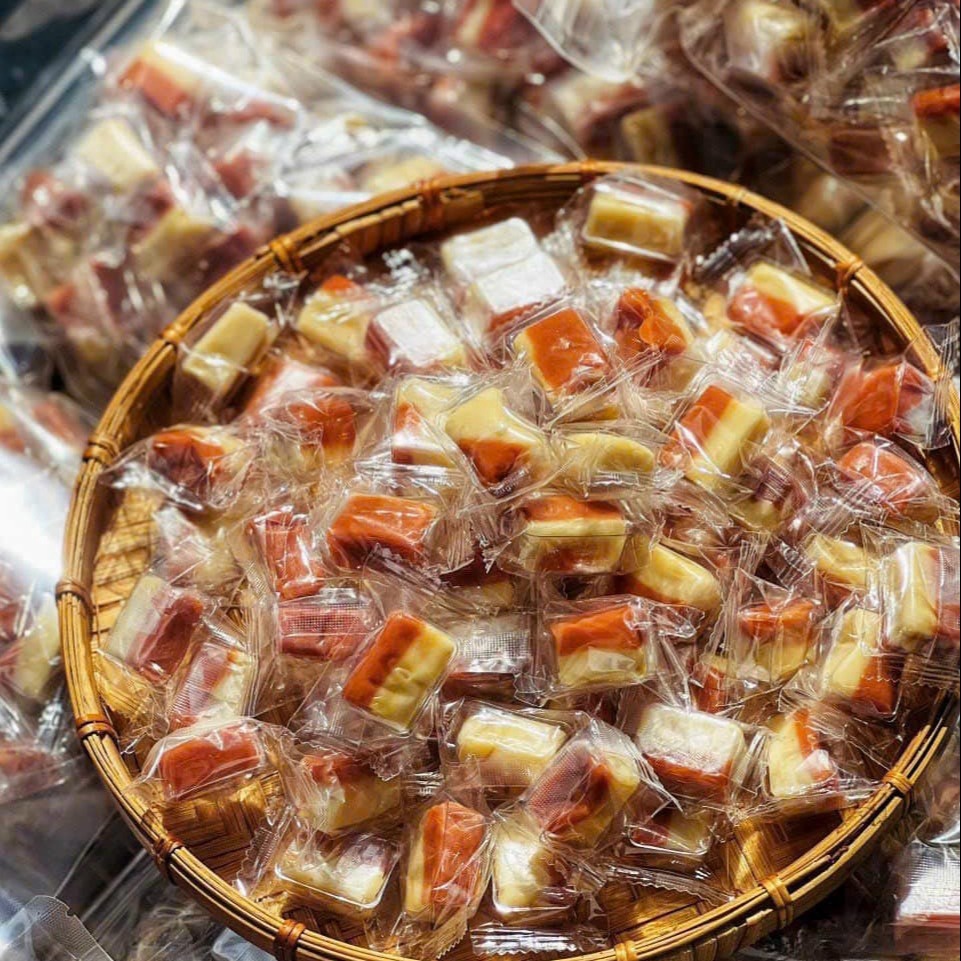 KẸO DỪA SÁP CÀ PHÊ MUỐI 500G SIÊU NGON