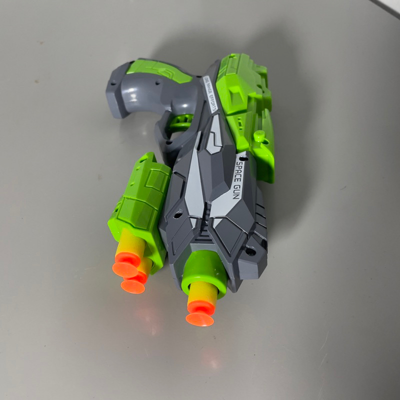 Đồ chơi Hộp s úng đ ạn xốp 3 n òng hàng xịn cho bé