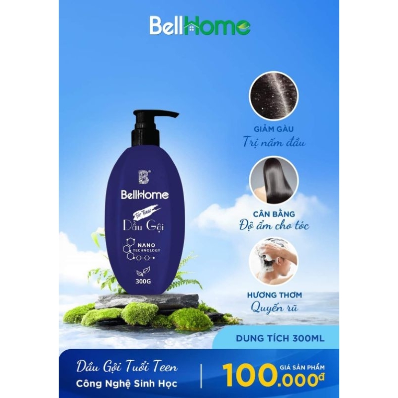 Dầu gội tuổi teen BELL HOME chính hãng