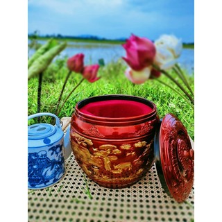 COMBO GIỎ + ẤM TÍCH, LOẠI 1,5 LÍT