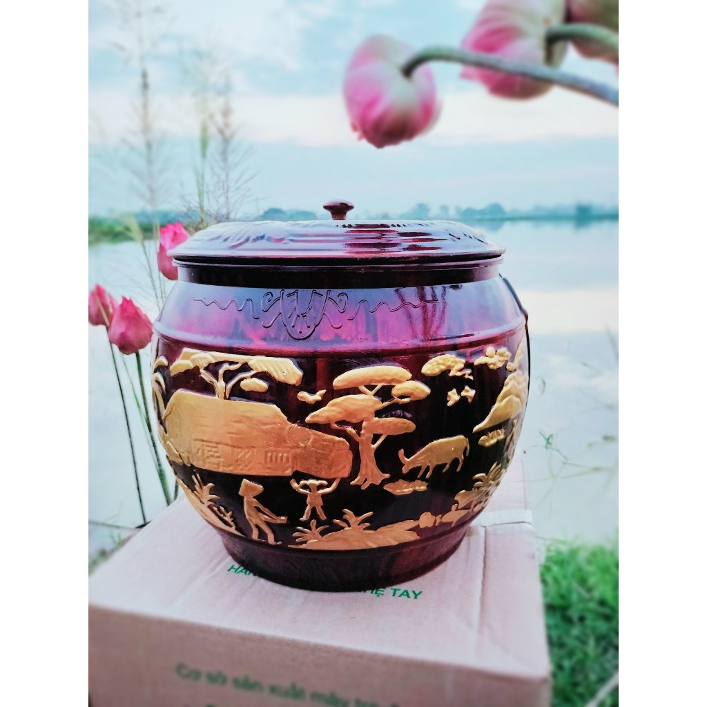 GIỎ ẤM TÍCH LOẠI 3 LÍT CAO CẤP