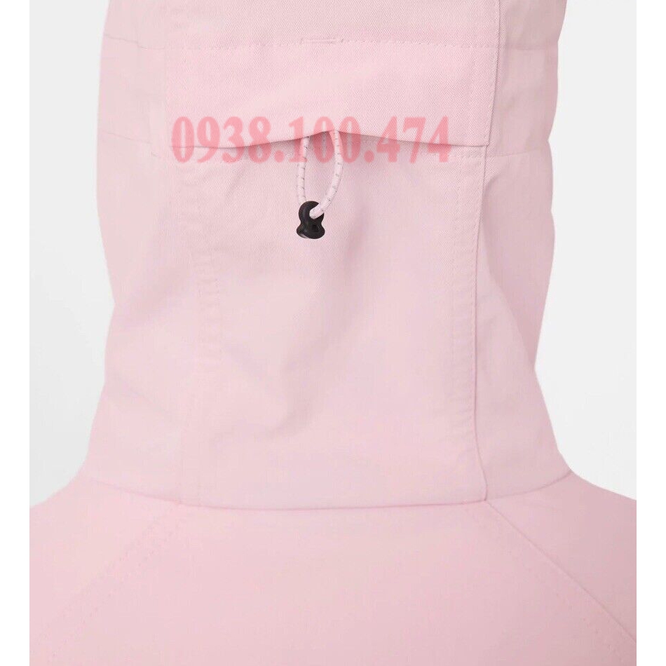 Áo khoác nữ Nike chính hãng 1 lớp có mũ trùm đầu chống thấm nước