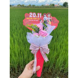 Giấy gói hoa ốc quế, Hoa 20/11 đẹp