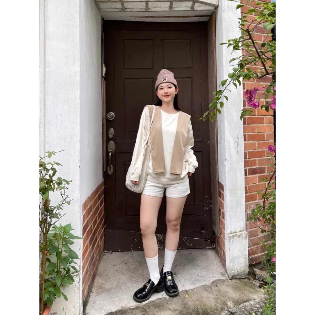 Áo sweater thủy thủ tặng kèm khăn rời, áo nỉ tăm trơn dài tay form rộng basic nhiều màu - TIva Shop A62