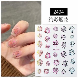 STICKER TẾT,BÔNG HOA,  TRANG TRÍ MÓNG NHÉ A
