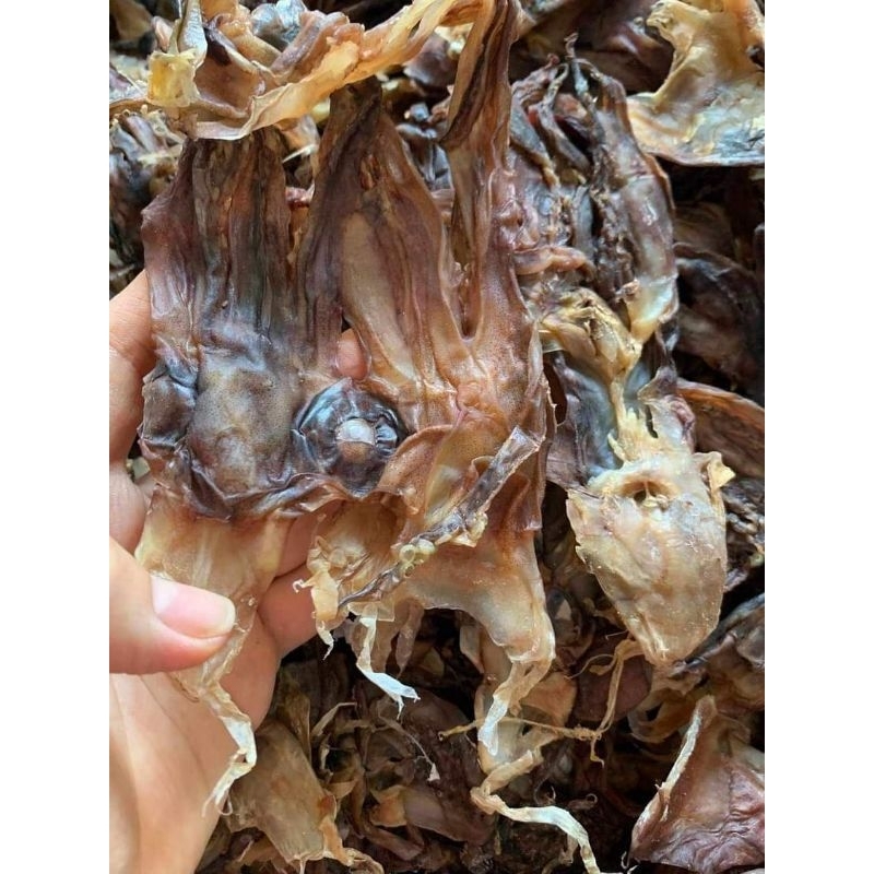 500 Gram Râu Mực Khô Phơi Nắng Tự Nhiên, Hàng L1, Râu To Thích Hợp Làm Nhiều Món