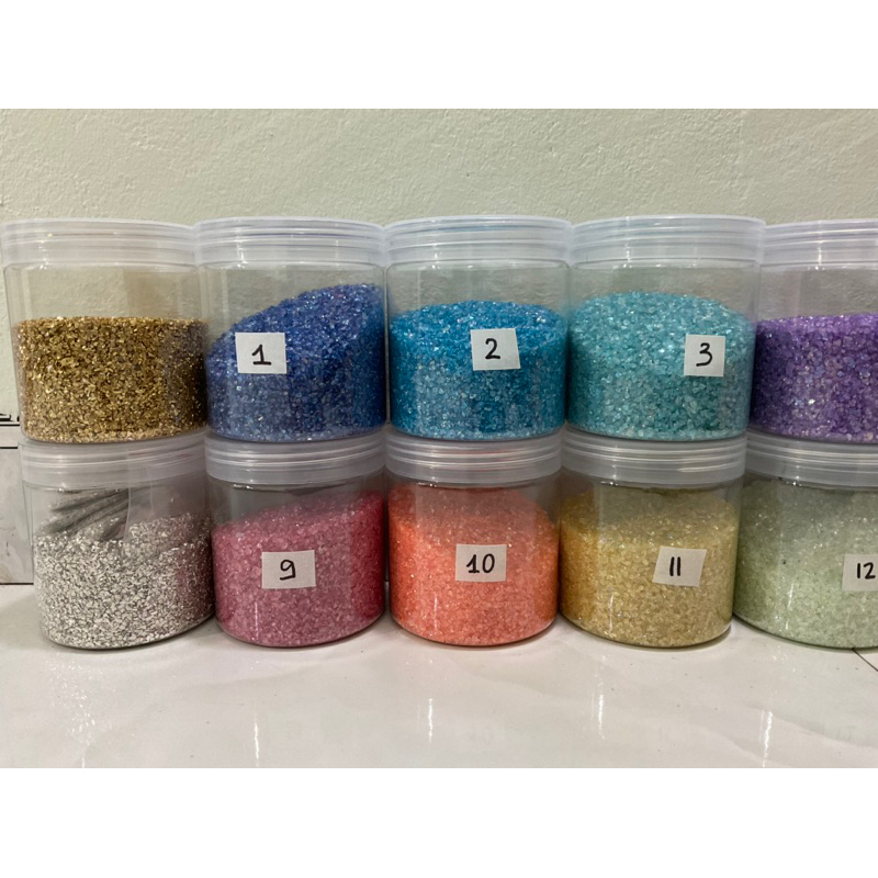 Đá thủy tinh AB ánh hologram tranh trí tranh top, cát chảy, tranh trí đồ thủ công, resin