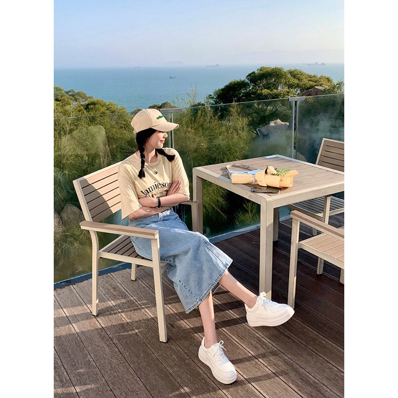 GiàyThể Thao Nữ Độn Đế 5cm mũi tròn dày dặn cao cấp phong cách Hàn Quốc TeeBao