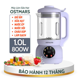 Máy Làm Sữa Hạt , Máy Xay Nấu Sữa Hạt , Dung Tích 800ML , Công Suất 600W , 8 Chế Độ Xay Nấu Siêu Tiện Lợi