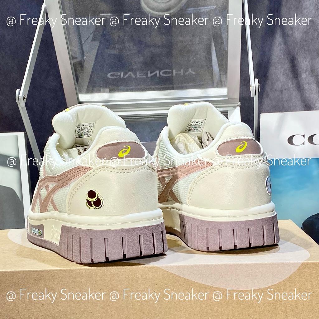 Giày Asics x Doraemon Court Mz Shoes 'Cream White' 1203A353-101