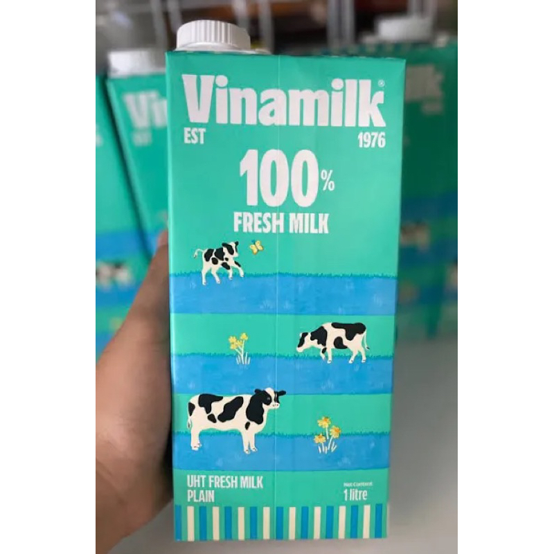 Sữa Tươi  Vinamilk Hộp 1 LÍT