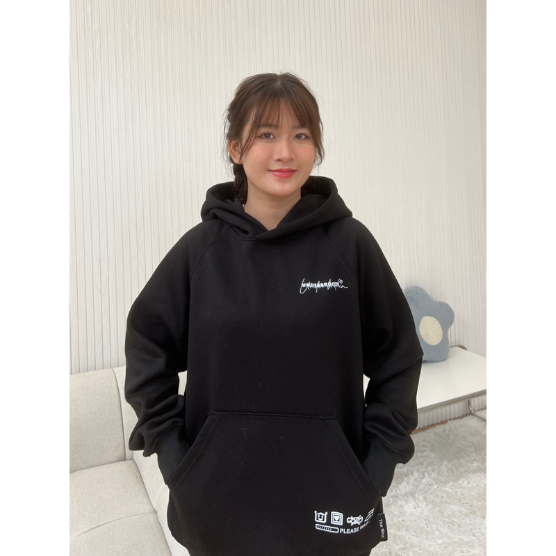 Áo Hoodie Nỉ Bông In Chữ UNDEBROKEN