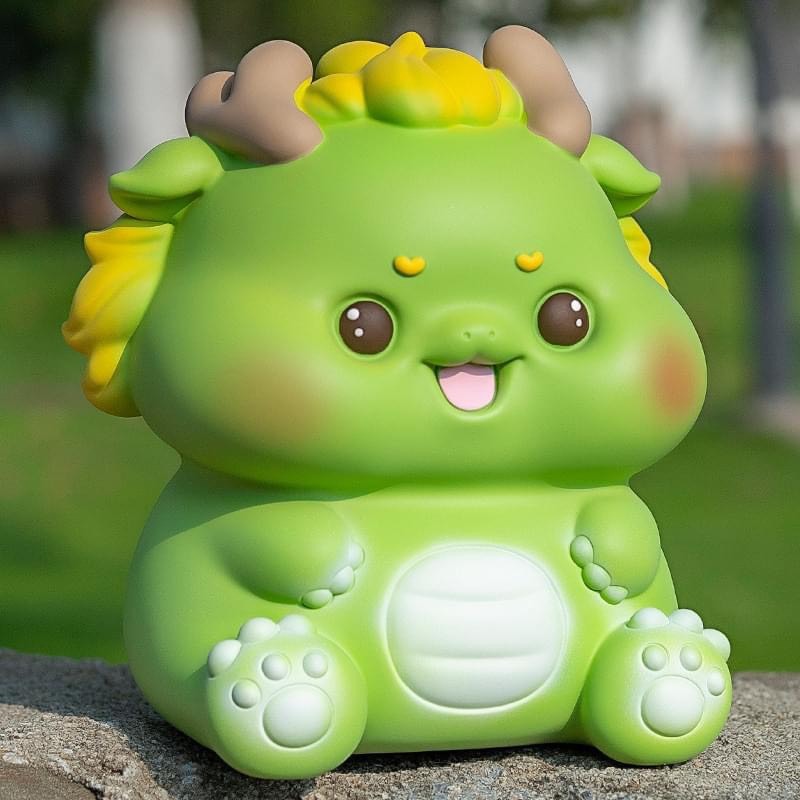 Tô Tượng Thạch Cao Rồng Siêu Dễ Thương  Size Lớn - Tượng Tô Màu Cho Bé Tặng 1 Tượng Nhỏ Dễ Thương - Bảo Bình Decor