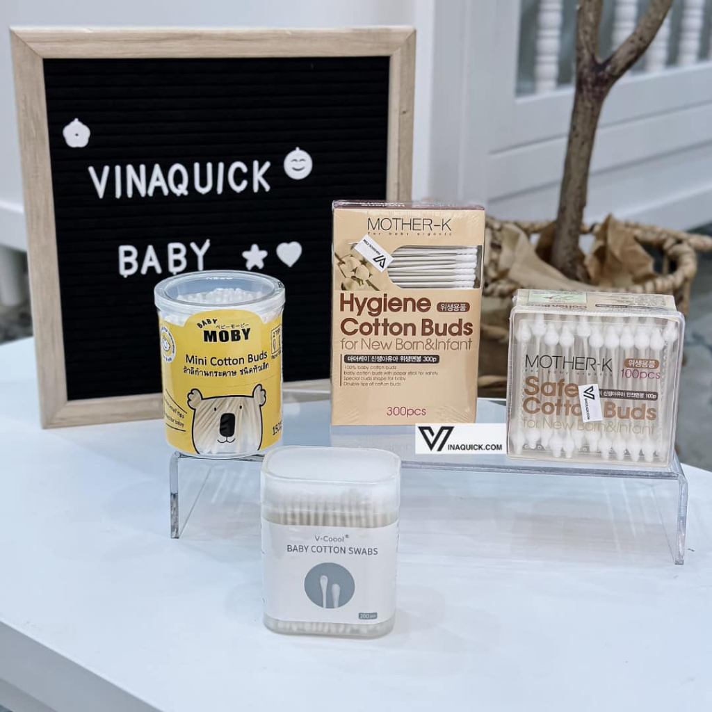 TĂM BÔNG SƠ SINH CHO BÉ - VINAQUICK