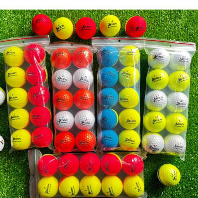 10 Bóng golf srixon 2 màu