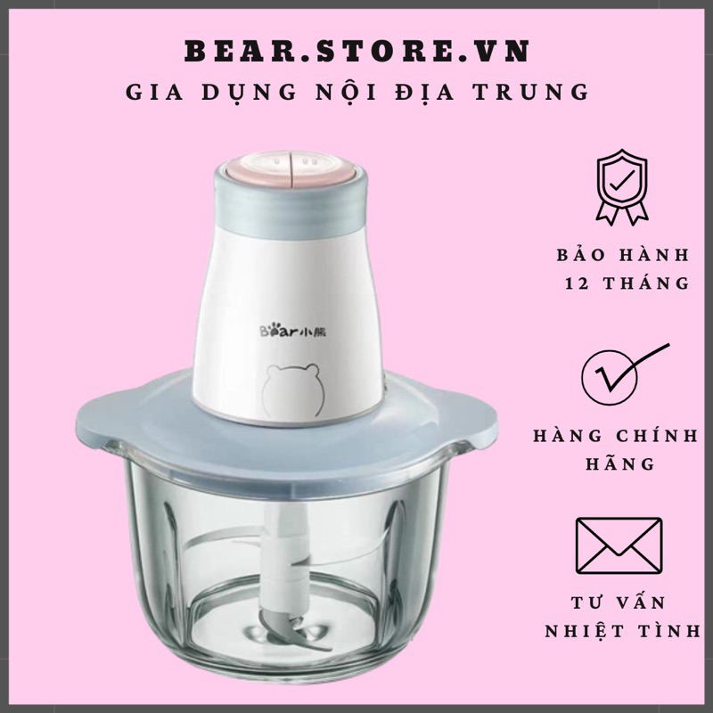 Máy xay thịt 2L-Tặng kèm 1 lưỡi thay thế- Hàng chính hãng -BH 12 tháng