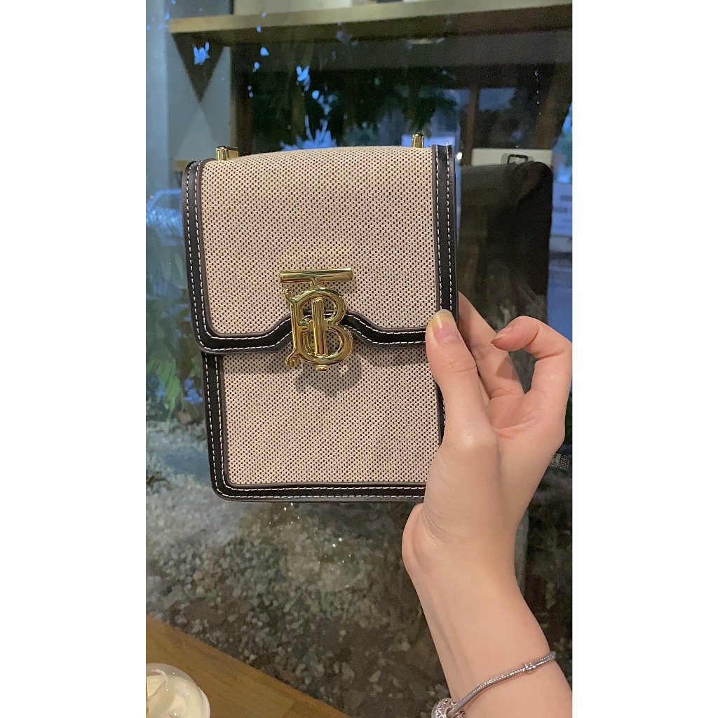 Túi đeo chéo B.urbey ROBIN TB-PLAQUE CANVAS