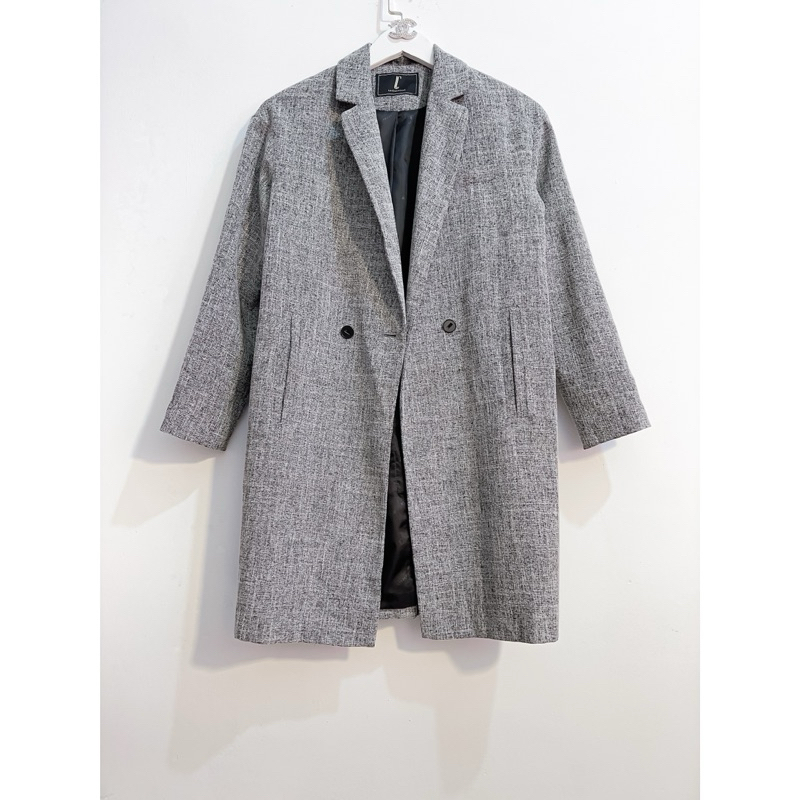Blazer 2 nút dáng lỡ