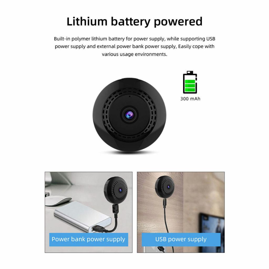 Camera wifi mini V380 Pro, camera wifi quan sát truy cập từ xa