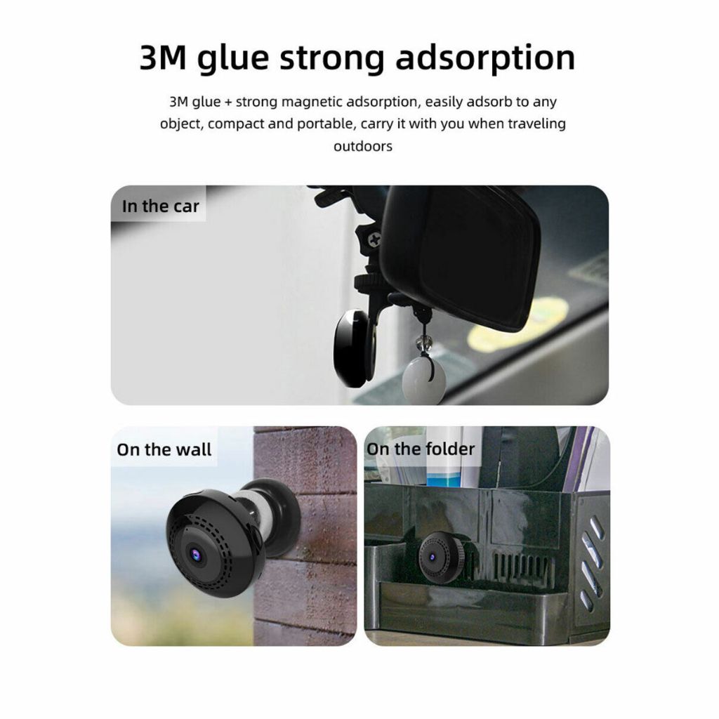 Camera wifi mini V380 Pro, camera wifi quan sát truy cập từ xa