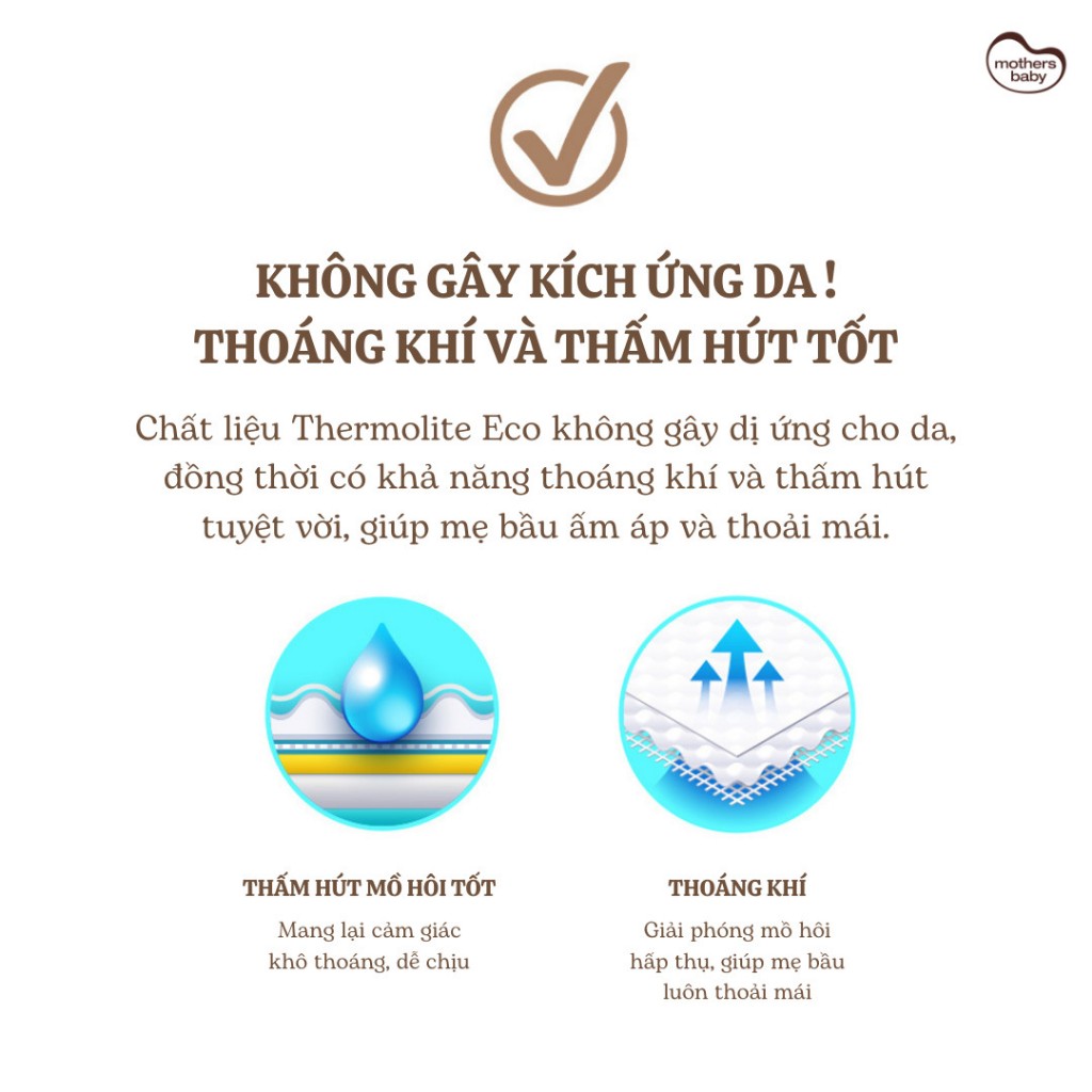 Đồ Bộ Bầu Và Sau Sinh, Đồ Ngủ Cho Mẹ, Chất Liệu Eco Cao Cấp - Thương Hiệu Mothersbaby Hàn Quốc